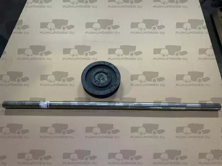 SR2025 pääakseli+hihnapyörä hydro - Sampo-Rosenlew puintikoneisto - k5-24-10 - 1