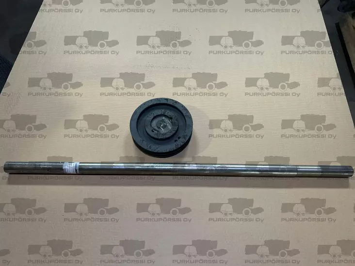 SR2025 pääakseli+hihnapyörä hydro - Sampo-Rosenlew puintikoneisto - k5-24-10 - 1