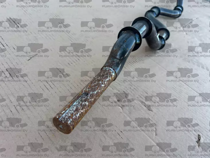 SR3000 kohlinakseli etu kun puulaakeri - Sampo-Rosenlew puintikoneisto - s-370 - 1