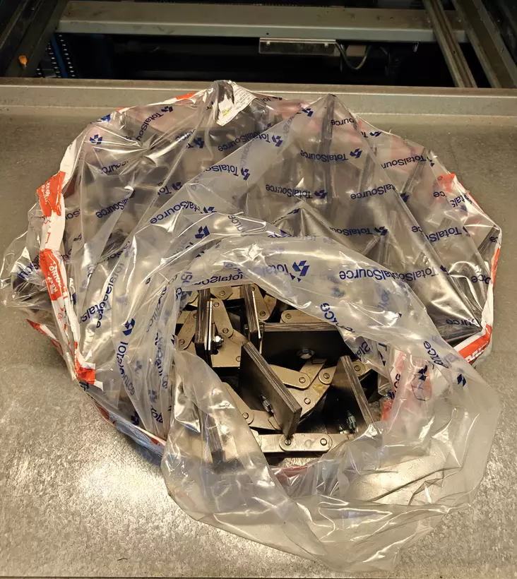 NH CX-elevatorkedja - New Holland spannmålstransport - k3-30-01 - 1