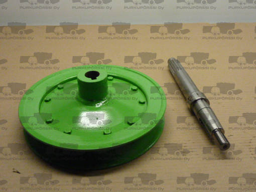 DF660 variaattorihihnapyörä ja akseli - Deutz-Fahr ajovoimansiirto - k2-05-02 - 1