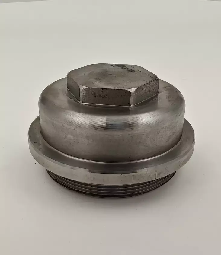 Wheel hub grease cup with 5-bolt thread - Claas ground drive - k6-29-07.2 - 1
