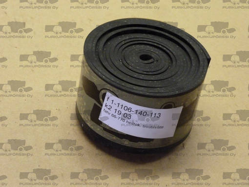 DF66-770 heittokuljettimen sivutiiviste - Deutz-Fahr puintikoneisto - k2-19-03 - 1