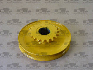 Sampo kaksoispyörä normaali Z19 - Sampo-Rosenlew puintikoneisto - k5-38-04 - 1