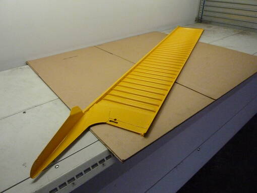 SR2000 heittokuljettimen kasetti vasen - Sampo-Rosenlew puintikoneisto - s-024 - 1