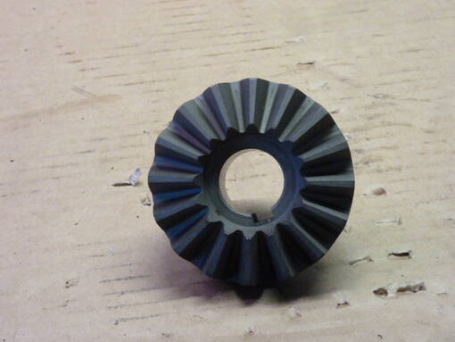 Claas 78 ym säiliön täytön kulmav,ratas - Claas viljansiirto - k6-31-14 - 1