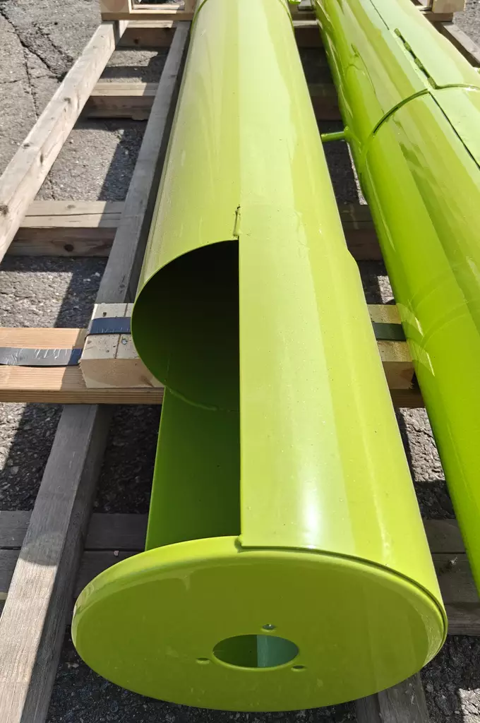 Claas drain pipe sleeve, short - Claas grain transport elements - 3025-074 - 1