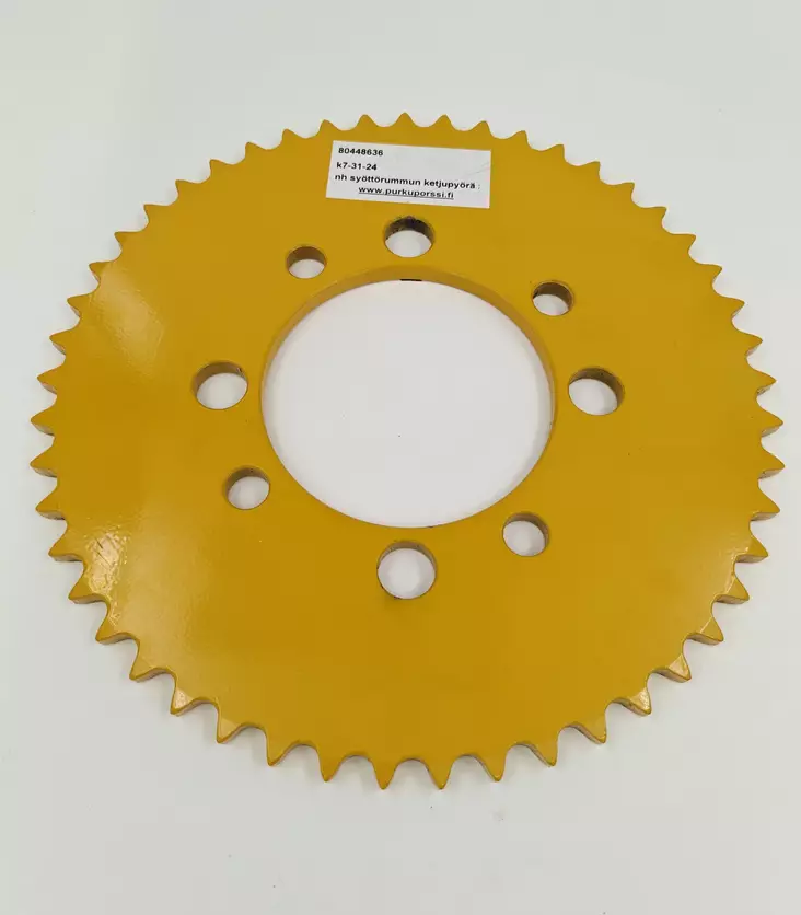 NH feeder drum sprocket Z49 - New Holland cutterbar - k7-31-24 - 1