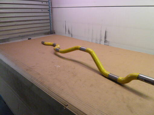 Nh 1540 kohlinakseli taka - New Holland puintikoneisto - k7-43-05 - 1