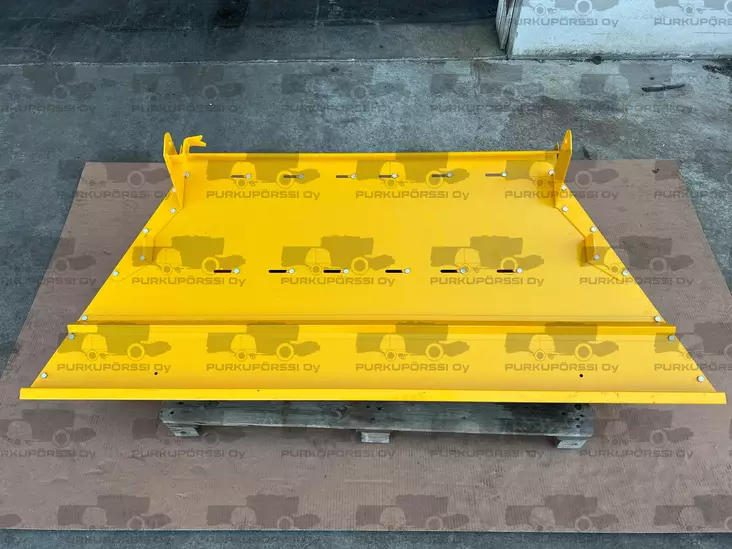 SR2000 silppurin suppilo keltainen - Sampo-Rosenlew silppuri - s-127 - 1