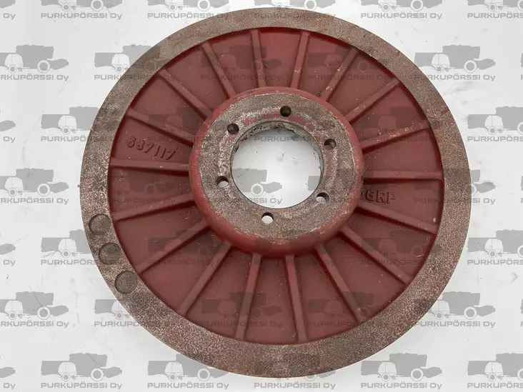 Sampo variaattorilautanen - Sampo-Rosenlew puintikoneisto - s-2528 - 1