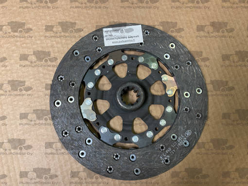 SR2000 kytkinlevy uusi malli TYPE II - Sampo-Rosenlew ajovoimansiirto - k11-75-01 - 1