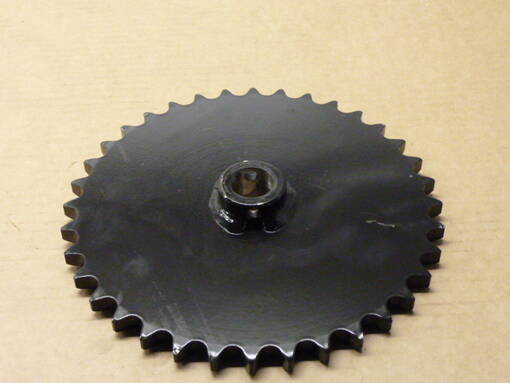 SR2000 pohjak,ketjupyörä z-36 - Sampo-Rosenlew viljansiirto - k5-17-09 - 1